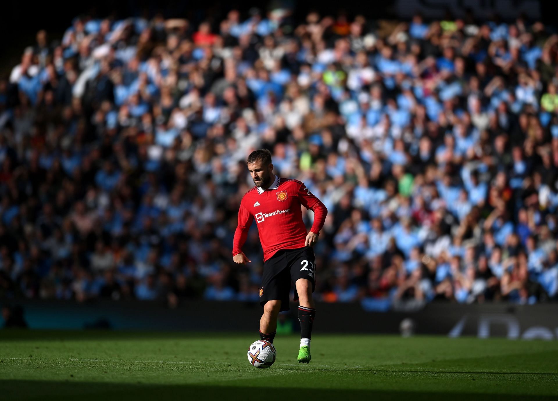 Luke Shaw is wanted at Goodison Park.